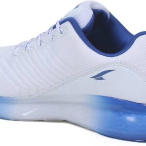 Crystal-13 Blue Sports Transparent Sole Technology For Men  (White, Blue , 7)