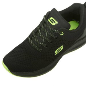 Garmin Running Shoes For Men  (Black, Green , 10)